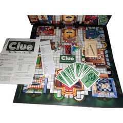 Hasbro Clue Board Game Family Kids 1949 Classic Edition 2020 Detective Game Clue