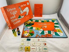 1996 Green Eggs and Ham Game by University Games Complete in Great Condition