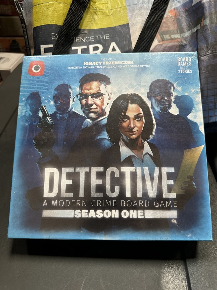 Detective A Modern Crime Board Game Season One NEW SEALED FREE SHIPPING