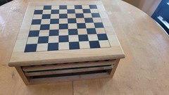Vintage Multiple Classic Ten Games Solid Wood Boards “Game House”