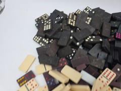 12 LB Domino Lot: Bulk Mixed Dominos Huge Wholesale Game Tile Collection #1