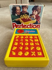 Vintage Lakeside Perfection Game COMPLETE Original Box; Tested Working