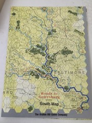 ROADS TO GETTYSBURG “Lee’s Invasion Of Pennsylvania”- Avalon Hill -NOS Unpunched