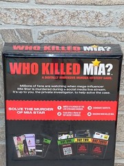 Who Killed Mia A Digitally Immersive Murder Mystery Adult Crime Board Game Clue