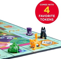 Limited Edition Monopoly Junior Game for Ages 5+ – Educational Fun for 4 Players
