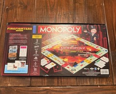 MONOPOLY Firefighters Edition 2009 Complete Board Game usaopoly Hasbro