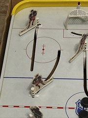 Coleco Tabletop Hockey 5100 Official NHL Pro Stars Complete Box Players Pucks