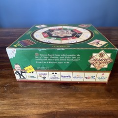 Casino Royale Board Game-combines Elements of Craps Roulette Poker-Complete Set