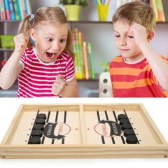 Fast Hockey Sling Puck Game Paced Winner Fun Board-Game Children’s Day Gifts USA