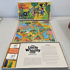 Vintage The Uncle Wiggly Board 1967 Pre-owned Classic Game