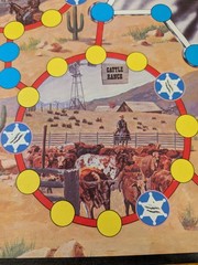The Legend of the Lone Ranger Board Game 100% Complete Milton Bradley 1980
