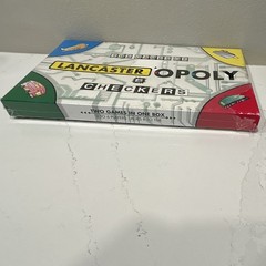 2-in-1 Board Games – Lancasteropoly & Checkers