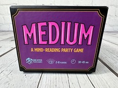 Medium A Mind-Reading Party Game 2-8 Players Ages 14+ 2019 Greater Than Games