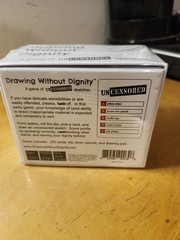 NEW / SEALED Drawing Without Dignity – Adult Party Game of Uncensored Sketches