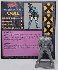 CABLE Uncanny X-Men Adventure 1994 Replacement Piece W/ CARD SUPERHERO HERO
