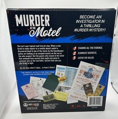 Hunt A Killer Murder at The Motel Mystery Game Used Complete Mint Board Game
