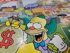 The Simpsons Monopoly Board Game Welcome To Springfield 2001 COMPLETE