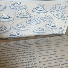 MR. MYSTERY – YES & KNOW SECRET AGENT SPY INVISIBLE INK GAME BOOK VINTAGE