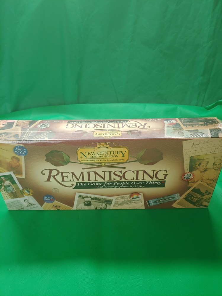REMINISCING Board Game! Remembering the 1940’s through 1990’s New Sealed