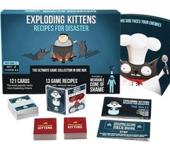 Sealed box Exploding Kittens Recipes for Disaster The Ultimate Game Collection