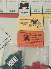 Vtg MONOPOLY Board Game 100% COMPLETE 1973 VINTAGE~NEVER BEEN PLAYED