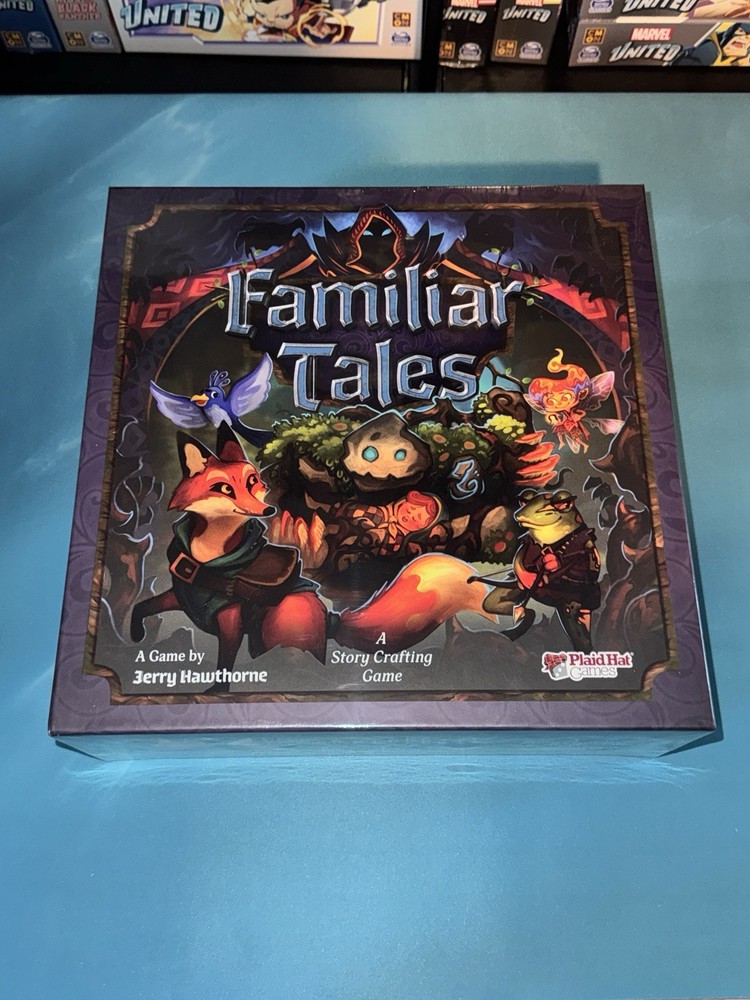 Familiar Tales Board Game Plaid Hat Fairytale-Foragers Story Crafting Game – NEW