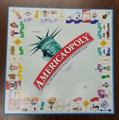 Monopoly – Americaopoly Edition United States US – Game Board Replacement Only