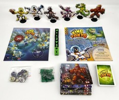 King of Tokyo Board Game 2015 Iello – Richard Garfield – COMPLETE