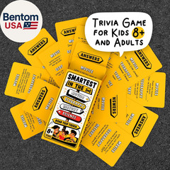 Road Trip Trivia – Road Trip Games for Kids Travel Essentials Car Activities Mus