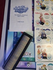 Vintage Playable Digimon Ultimate Adventure Board Game (See Description)