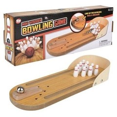 NEW Wooden Mini Desktop Bowling Game – Premium Material for Kids Great Gift Idea