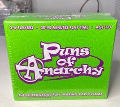 Puns of Anarchy – The Outrageous Pun-Making Game NEW Sealed