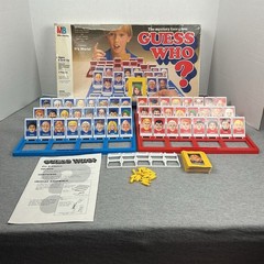 1991 Guess Who Board Game Milton Bradley Complete w/ Instructions Vintage