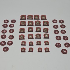 7 Wonders Board Game Repos Production 2010 Complete + Sleeves & Travel Band