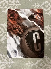 2014 DC Comics Crisis 1 Deck Game Cyborg Oversize Crisis Super Hero Card!