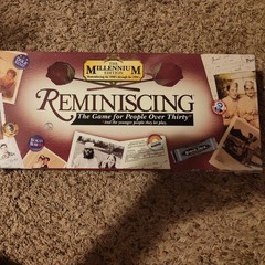 Reminiscing – The Millennium Edition (1940’s thru 1990’s) Board Game – Brand New