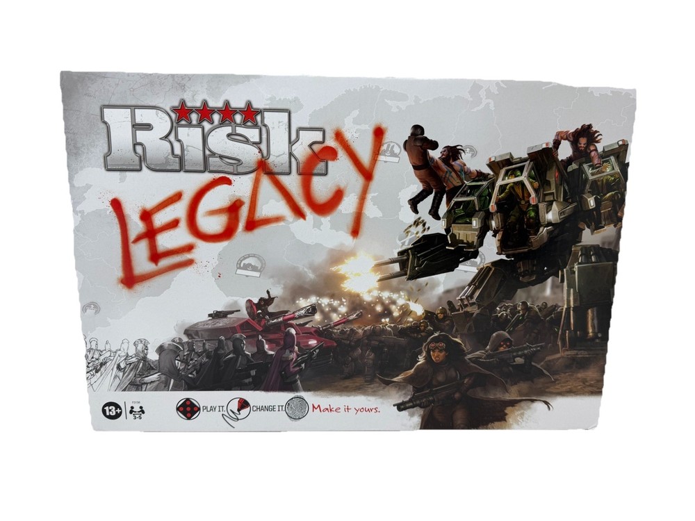 Board Game | Risk Legacy Hasbro Avalon Hill World Domination War Strategy Sealed
