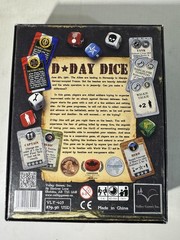 D Day Dice Do or Die Board Game 2012 Valley Games RWB System WWII New Open Box