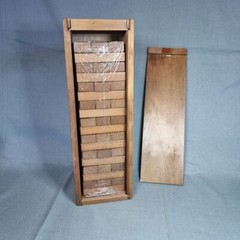 Tumbling Wooden Tower in Wood Box MerchSource 12″