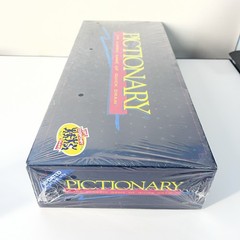 Vintage 1993 Milton Bradley Pictionary Board Game New Sealed Updated For 90s