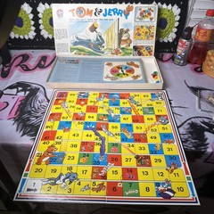 Vintage RARE 1976 Tom & Jerry Board Game Estrela Brazil Jogo Tabuleiro MGM