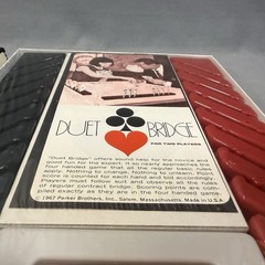 Vintage 1967 Parker Brothers Duet Bridge New Still Factory Sealed Excellent Cond