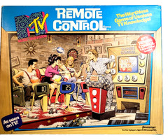 VTG 1989 “MTV Remote Control” Trivia Board Game Pressman used 80’s Music