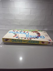 Milton Bradley Chutes and Ladders Board Game 1970 2+ Players Ages 4-10 4555