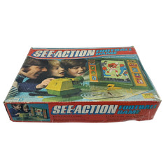 Kenner 1973 Vintage Complete SEE-ACTION Football Game Projector in Original Box