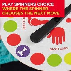 Hasbro Gaming Twister Ultimate: Bigger Mat, More Colored Large, Multicolor