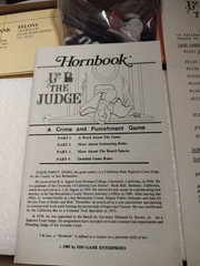 U B The Judge Vintage Crime & Punishment Board Game 1985 Edu-Game Enterprises