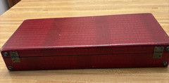 Vintage Royal Bakelite Mah Jong Set from the 1950’s