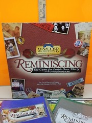 Reminiscing board game Master edition by TDC games inc. pre-owned 1940s – 1990s