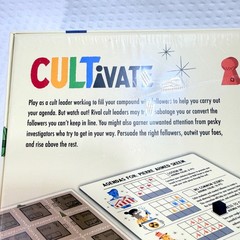 New CULTIVATE Board Game – Pops & Bejou Games – 2-5 Players – FACTORY SEALED